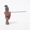 Wooden toy Knight with lance & shield from Ostheimer | © Conscious Craft